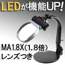 ビッグアイLED-S3 MA1.8X(1.8倍マルチコート非球面凸レンズつき)